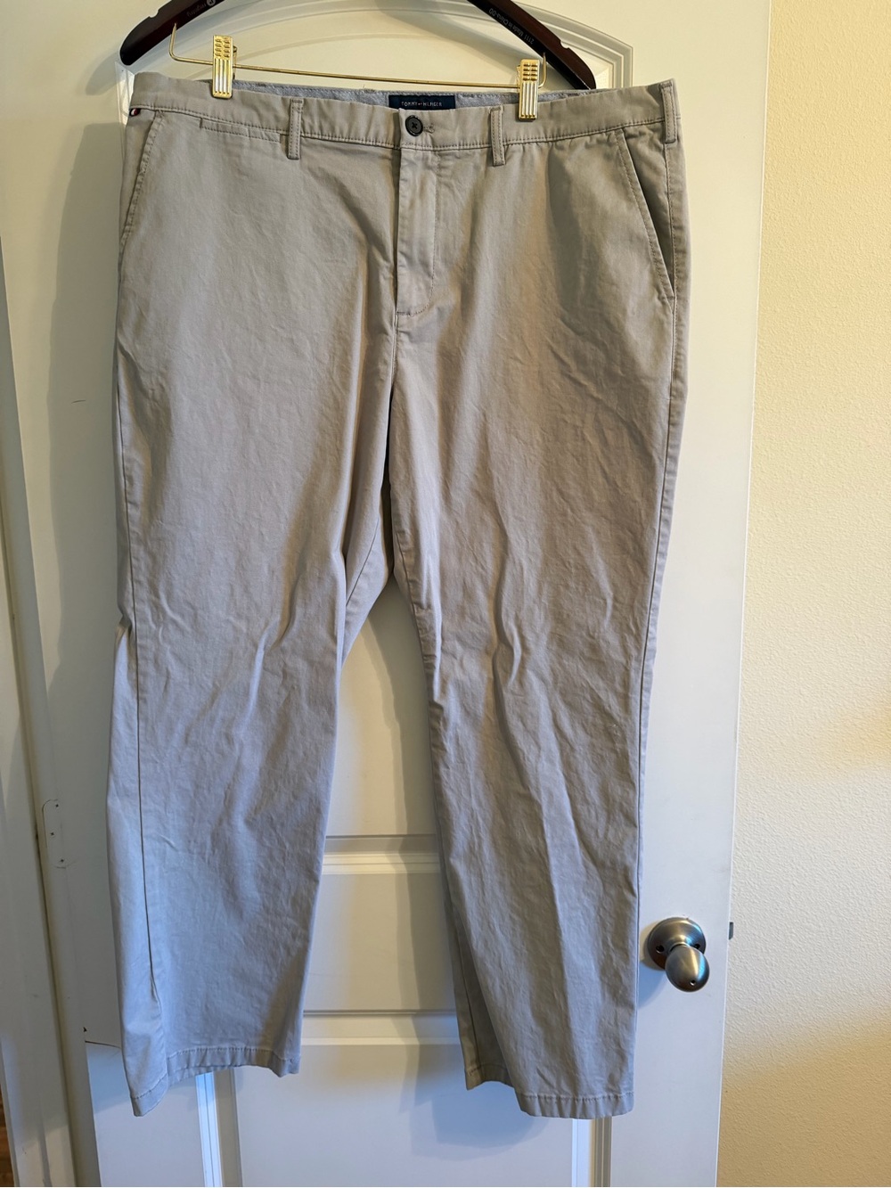 Tommy Hilfiger Light Gray Men's Chino Pants